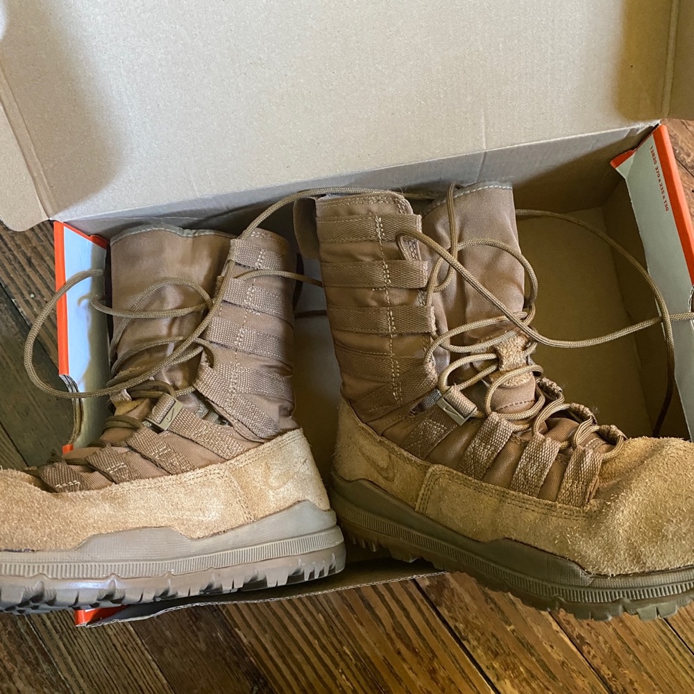 Nike combat boots -
